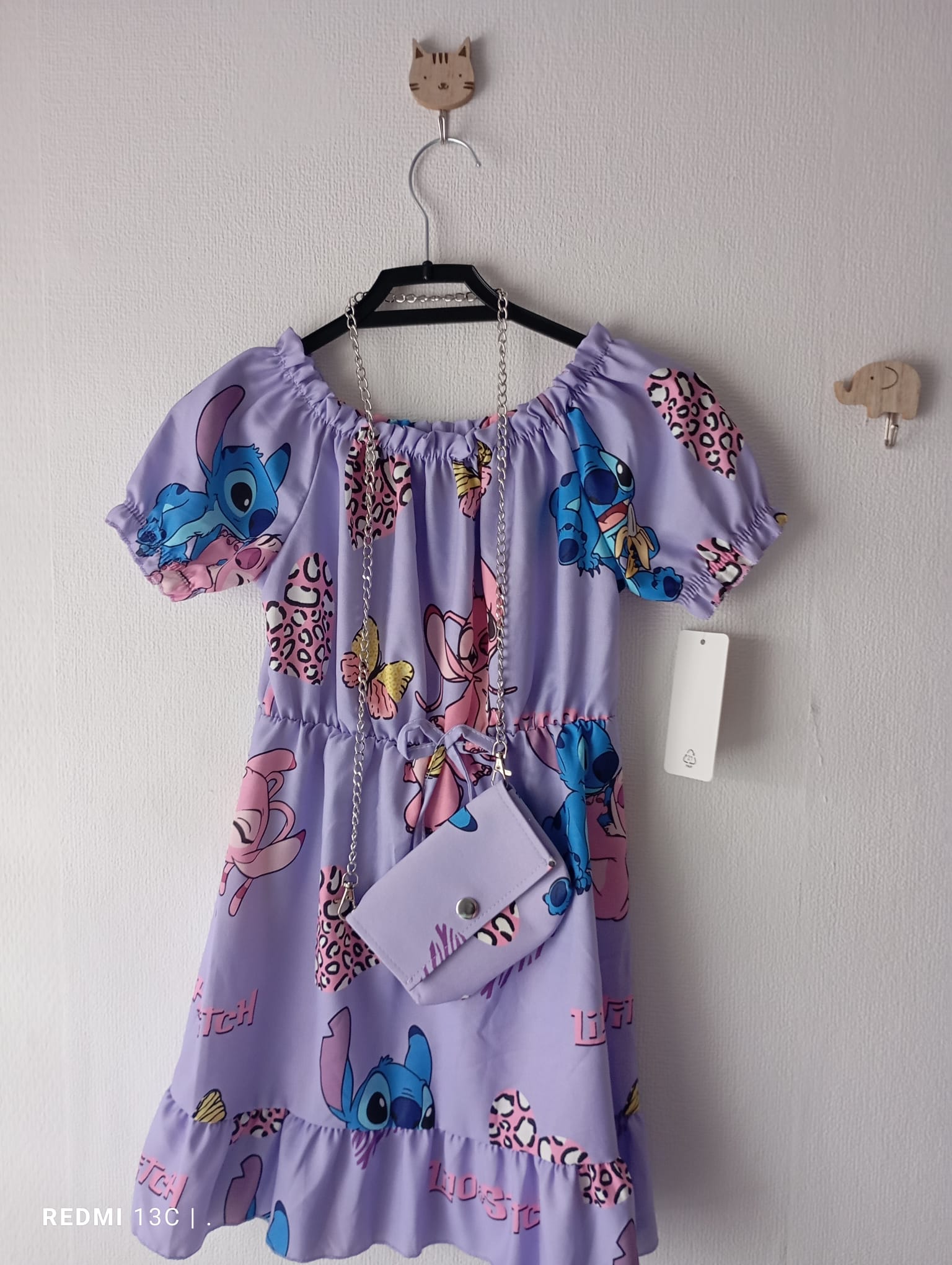 robe fille stitch