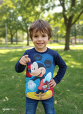 t shirt longue manche Mickey Mouse