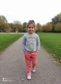 jogging gris fille